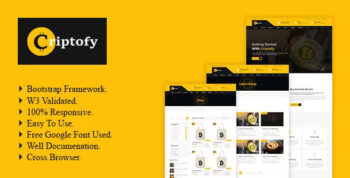 Criptofy - Crypto Currency HTML Template