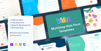 Kidzz - Multipurpose Kidzz Form HTML5 Template